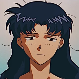 ☹️ emoji мисато от @griifithh Telegram sticker 7 of 66