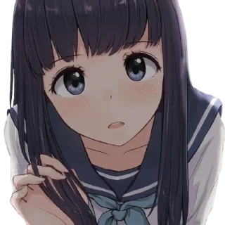 ❤️ emoji Anime by @anime_stickerr Telegram sticker 14 of 33