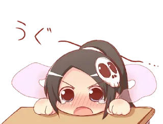 ❤️ emoji Anime @anime_Stickerr Telegram sticker 5 of 16