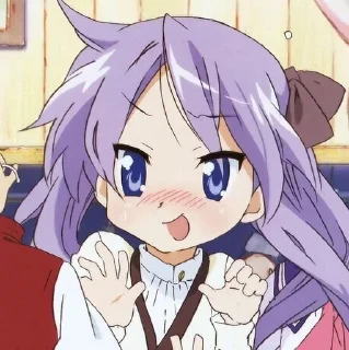 🐾 emoji Kagami Hiiragi @kiwiys Telegram sticker 21 of 109