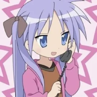 🐾 emoji Kagami Hiiragi @kiwiys Telegram sticker 24 of 109