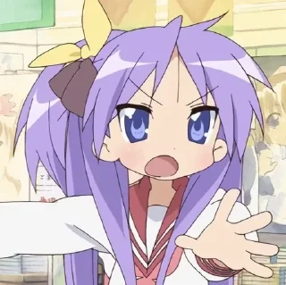 🐾 emoji Kagami Hiiragi @kiwiys Telegram sticker 13 of 109