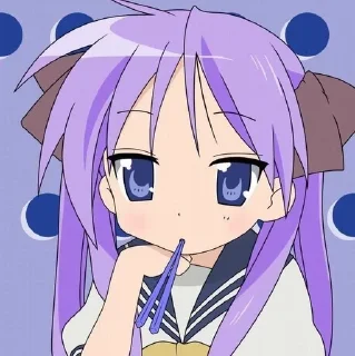 🐾 emoji Kagami Hiiragi @kiwiys Telegram sticker 20 of 109
