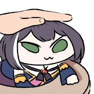 👐 emoji Sad Kyaru-chan @Sad_Kyaru_Chan Telegram sticker 17 of 55
