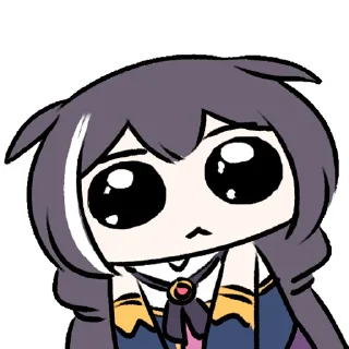 🥺 emoji Sad Kyaru-chan @Sad_Kyaru_Chan Telegram sticker 14 of 55