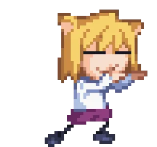 🎹 emoji Neco-Arc Animated Telegram sticker 20 of 21