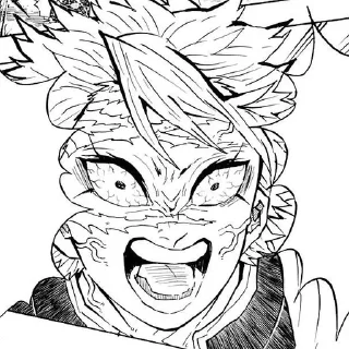 🌪 emoji ° [🍃] 𝚂𝚊𝚗𝚎𝚖𝚒 - @MONSTER1stik & Telegram sticker 5 of 60