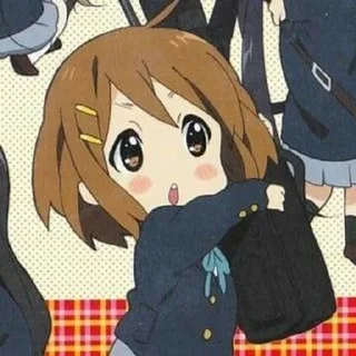🌟 emoji Yui Hirasawa Telegram sticker 7 of 120