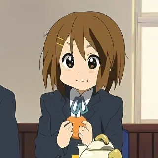 🌟 emoji Yui Hirasawa Telegram sticker 18 of 120