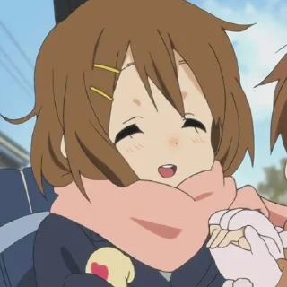 ☺️ emoji Hirasawa Yui @fiveforstickers Telegram sticker 2 of 50