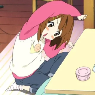 😄 emoji Yui Hirasawa Telegram sticker 19 of 70