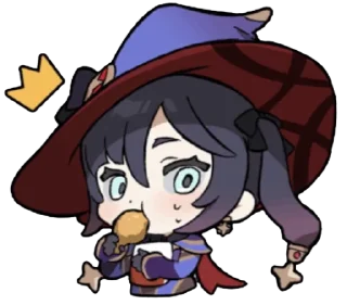 😳 emoji чиби геншин ☆🍣! @vivicore Telegram sticker 14 of 117