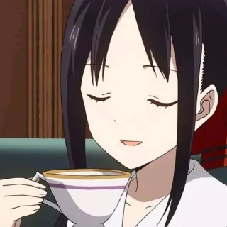 ❤️ emoji @Anime_stickery Кагуя Telegram sticker 9 of 35