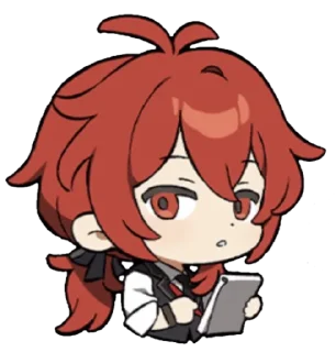 ❓ emoji чиби геншин ☆🍣! @vivicore Telegram sticker 12 of 117