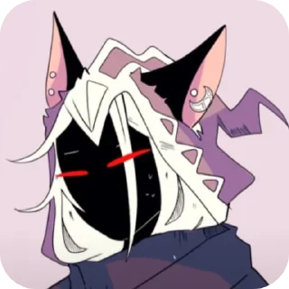 🐱 emoji Адский кот Telegram sticker 10 of 92