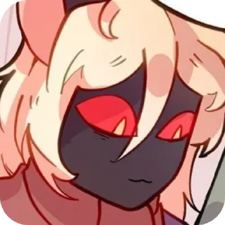 😶 emoji Адский кот Telegram sticker 14 of 92
