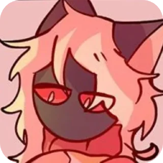 😶 emoji Адский кот Telegram sticker 16 of 92