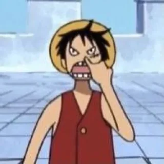 🐵 emoji ×One Piece×PONNNN Telegram sticker 8 of 97