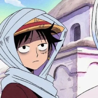 🐵 emoji ×One Piece×PONNNN Telegram sticker 13 of 97