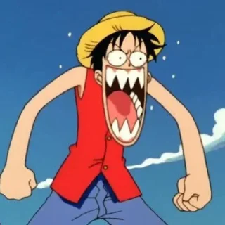 🐵 emoji ×One Piece×PONNNN Telegram sticker 11 of 97