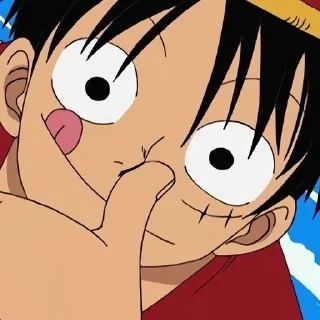 🐵 emoji ×One Piece×PONNNN Telegram sticker 7 of 97