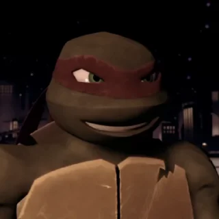Sticker from Raphael - TMNT