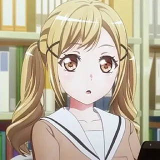 💗 emoji ~arisa bandori~ Telegram sticker 9 of 28
