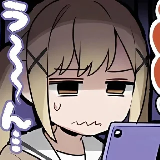 ❓ emoji ~Arisa Ichigaya @GypsyParadise Telegram sticker 18 of 120