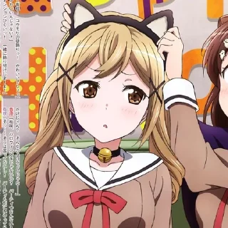 💗 emoji ~arisa bandori~ Telegram sticker 15 of 28