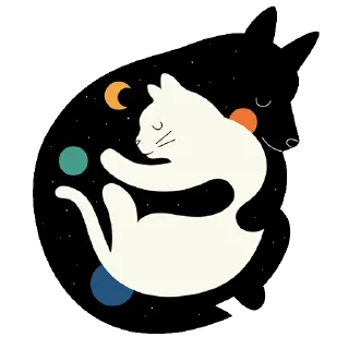 🌙 emoji Hugs not Drugs Telegram sticker 9 of 33