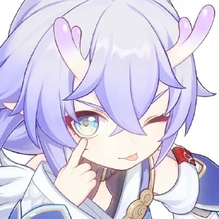 😋 emoji honkai: sr @sunrxqq Telegram sticker 17 of 77