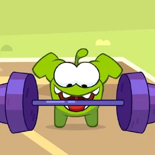 💪 emoji 🌚 @CloobHub • @Earth928B 🌝 АмНям OmNom Telegram sticker 20 of 50