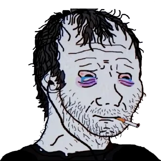 😢 emoji Doomer @truebaka Telegram sticker 15 of 32