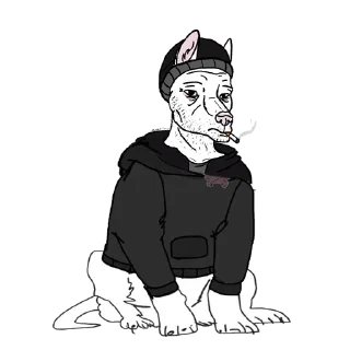 ⚫️ emoji Doomer Telegram sticker 15 of 74