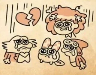 😥 emoji 🫧 Марсі Ву кінні 🫧 @holabatata Telegram sticker 17 of 40