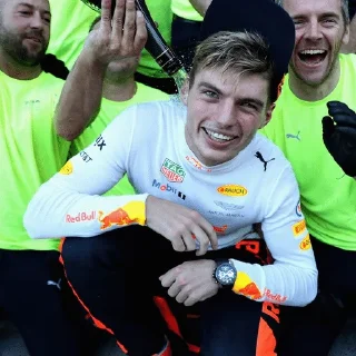 🌟 emoji Max Verstappen :: @doroshkayyf1 Telegram sticker 24 of 90