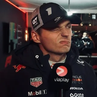 🌟 emoji Max Verstappen :: @doroshkayyf1 Telegram sticker 6 of 90