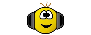 🎧 emoji Колобки ICQ by Deelite Telegram sticker 21 of 59