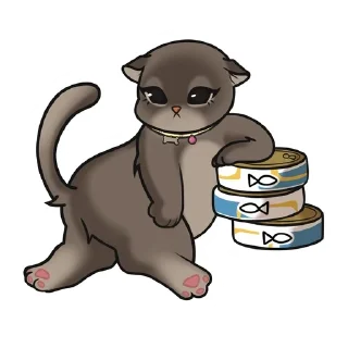 🍤 emoji Lucky and Luna Telegram sticker 8 of 18