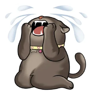😢 emoji Lucky and Luna Telegram sticker 6 of 18
