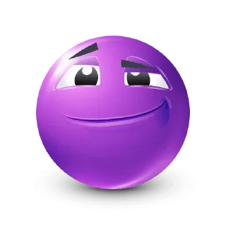 😉 emoji purplemoji Telegram sticker 5 of 98