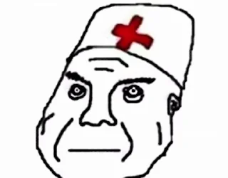 👨‍⚕ emoji Ебейшие стикеры от @nixyXs Telegram sticker 19 of 45