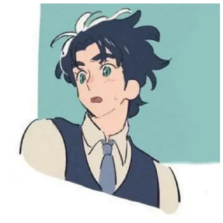 🔷 emoji джонатан джостар Telegram sticker 7 of 24