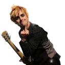 😛 emoji Green Day Telegram sticker 6 of 31