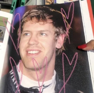🫦 emoji Sebastian Vettel : @ahhaslllal Telegram sticker 5 of 20