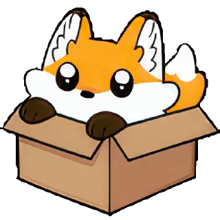 🥺 emoji Vicksy Fox Telegram sticker 3 of 55