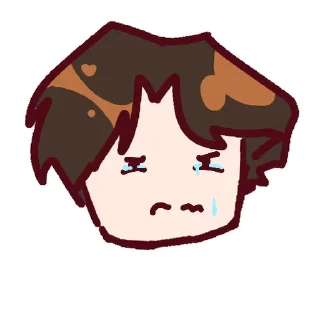 😢 emoji КОЛЯ НЕ БАМБИ ПОЛЬШУ Telegram sticker 16 of 53