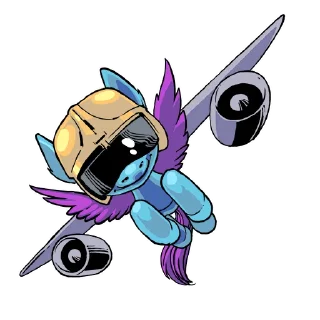 💜 emoji War Thunder Magic Telegram sticker 6 of 29