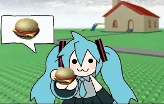🌟 emoji Miku @MalDiro @fStikBot Telegram sticker 21 of 120