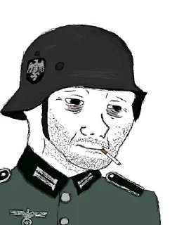 😔 emoji Right Wojak Telegram sticker 12 of 15